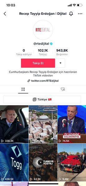 Ərdoğan "TikTok"da hesab açdı - Ən çox bu videosu izləndi - FOTO