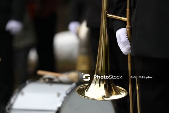 Bakıda Zəfər Günü ilə bağlı üçüncü istiqamət üzrə yürüş başladı - FOTO