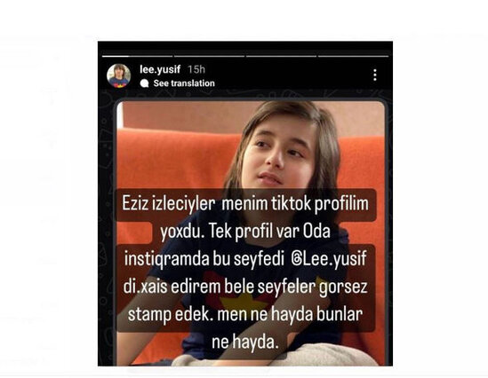 Rəşad Dağlının oğlu MÜRACİƏT ETDİ: Görsəniz...