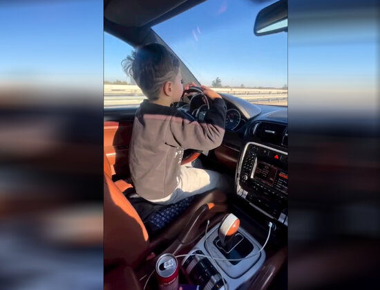 Bakıda sükan arxasına keçən azyaşlı ilə bağlı DİN hərəkətə keçdi - VİDEO - YENİLƏNİB