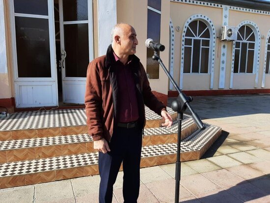 Həftənin ilk "Açıq mikrofon" aksiyası Hacıqabulda keçirildi (FOTOLAR)