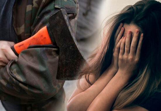 Azərbaycanda birgə yaşadığı qadını baltalayan şəxs tutulub - YENİLƏNİB