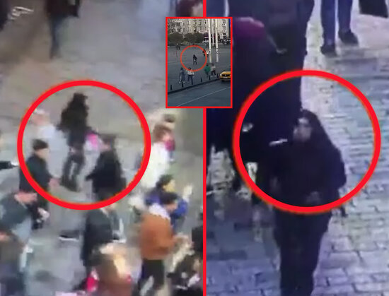 İstanbuldakı terrorla bağlı yeni görüntülər - VİDEO