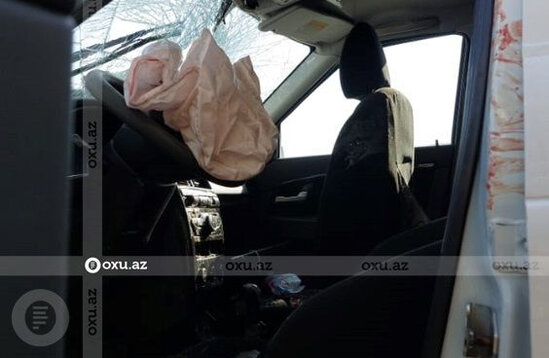 Azərbaycanda baş redaktor ailəsi ilə birgə qəzaya düşdü - FOTO