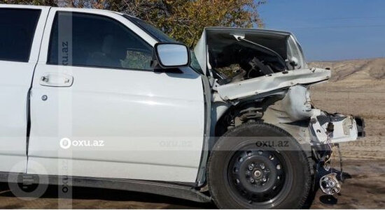 Azərbaycanda baş redaktor ailəsi ilə birgə qəzaya düşdü - FOTO