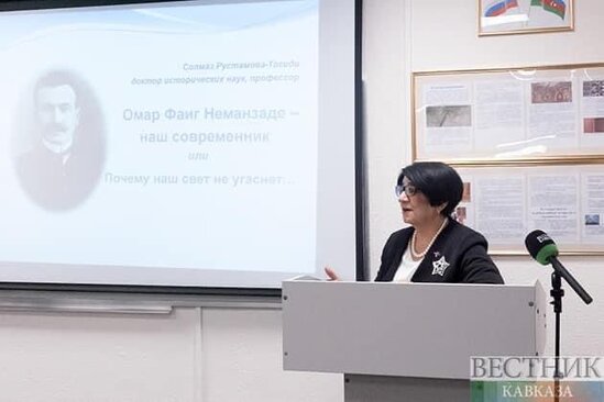 Moskvada Ömər Faiq Nemanzadənin 150 illik yubileyi qeyd edildi - FOTO