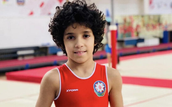 Azərbaycanın idman gimnastı Rusiyada qızıl medal qazanıb - FOTO/VİDEO