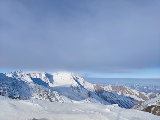 Murovdağdan qarlı görüntülər...