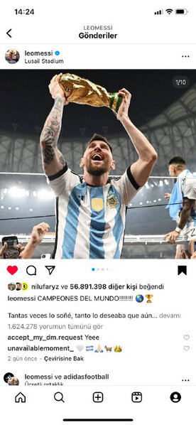 Messi yumurta rekordunu qırdı - FOTO