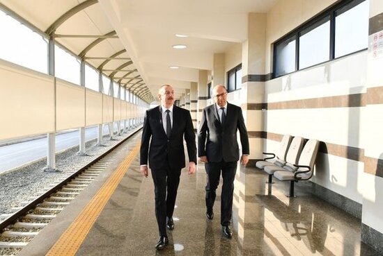 İlham Əliyev "Xocəsən" metro stansiyasının açılışında iştirak edib - FOTO