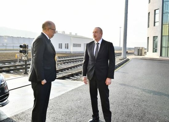 İlham Əliyev "Xocəsən" metro stansiyasının açılışında iştirak edib - FOTO