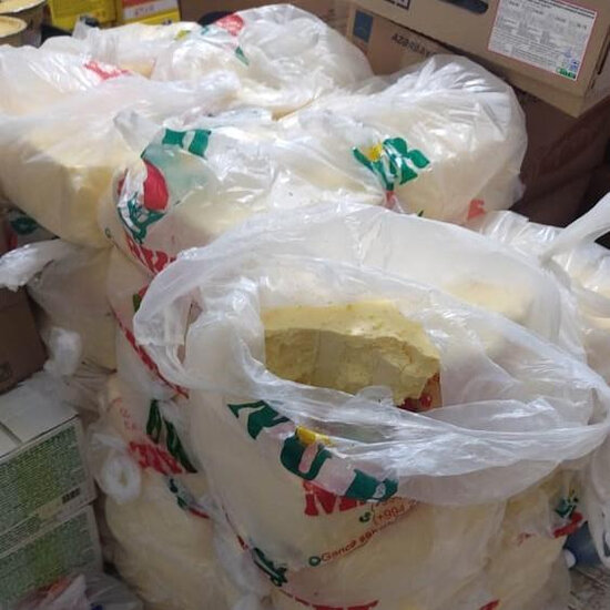 Marketdə kərə yağı adı ilə bitki yağı satırmışlar - FOTO