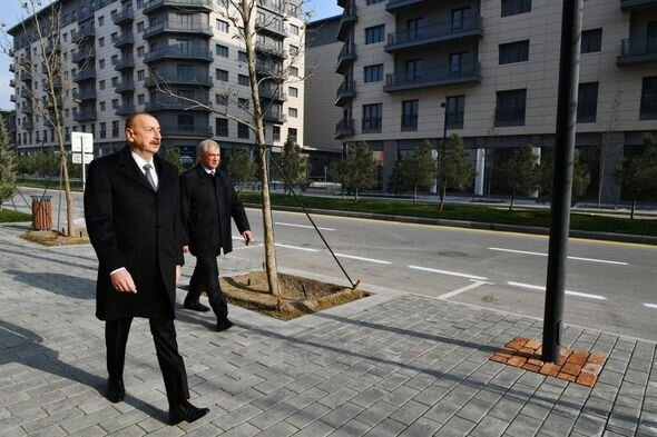 İlham Əliyev Ağ Şəhərdə təməlqoyma mərasimində iştirak edib - YENİLƏNİB + FOTO