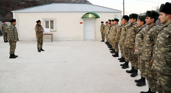 Kəlbəcərdə yeni hərbi obyektlər istifadəyə verilib - FOTO/VİDEO