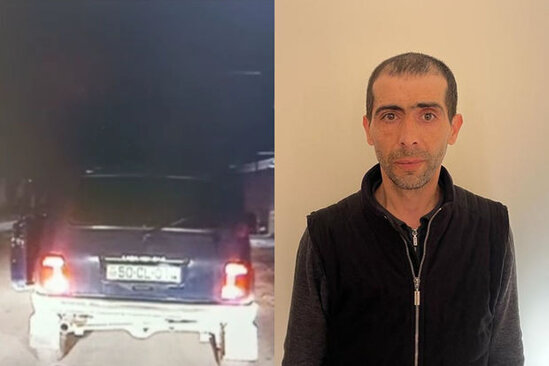 Qusarda bayram günlərində avtoxuliqanlıq edən şəxs saxlanılıb - VİDEO