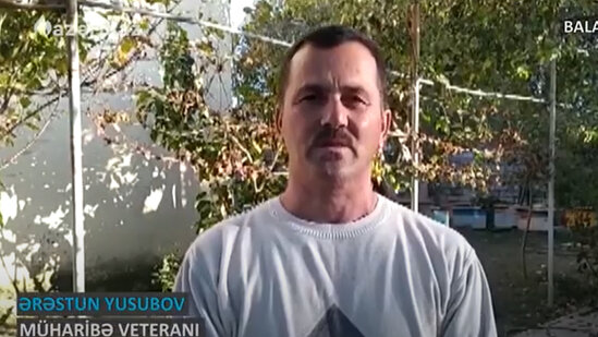 Müharibə veteranının fərdi yaşayış evi qazlaşdırıldı - VİDEO