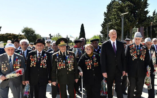 Böyük Vətən müharibəsi iştirakçılarına verilən Prezident təqaüdü artırıldı