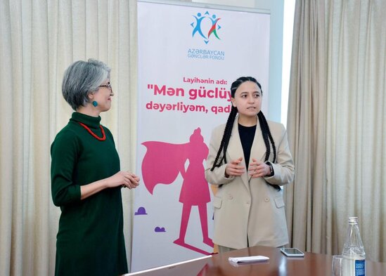 "Mən güclüyəm, dəyərliyəm, qadınam" layihəsinə start verildi - FOTO