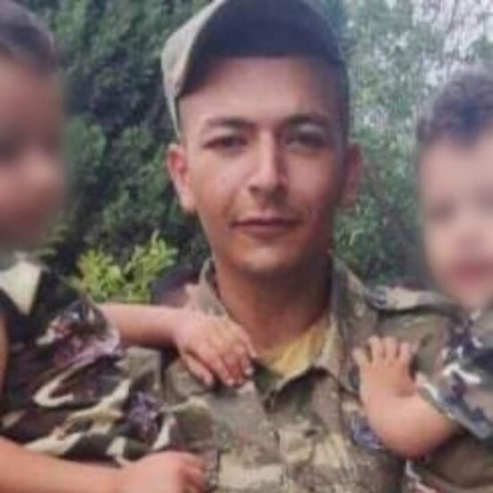 Özünü güllələyən əsgərin FOTOSU