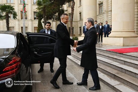 Ceyhun Bayramov macarıstanlı həmkarı ilə görüşüb - YENİLƏNİB + FOTO