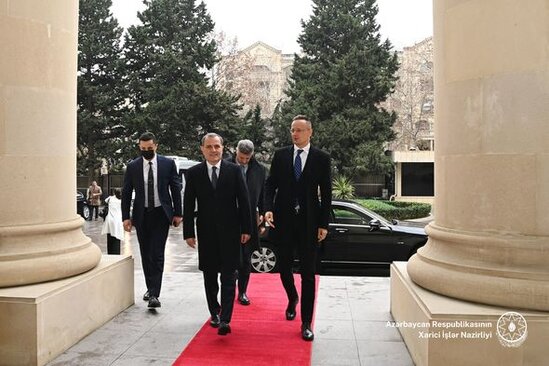 Ceyhun Bayramov macarıstanlı həmkarı ilə görüşüb - YENİLƏNİB + FOTO