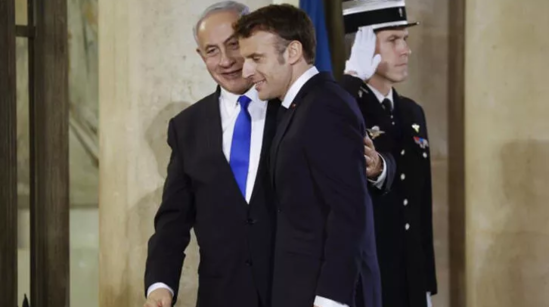 Netanyahu və Makron Parisdə görüşüblər
