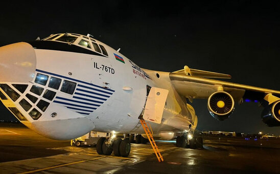 FHN-in növbəti humanitar yardımı Türkiyəyə yola salınıb - FOTO