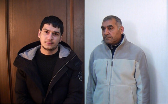 Azərbaycanda evə basqın edən əmi-qardaşoğlu saxlanılıblar - FOTO