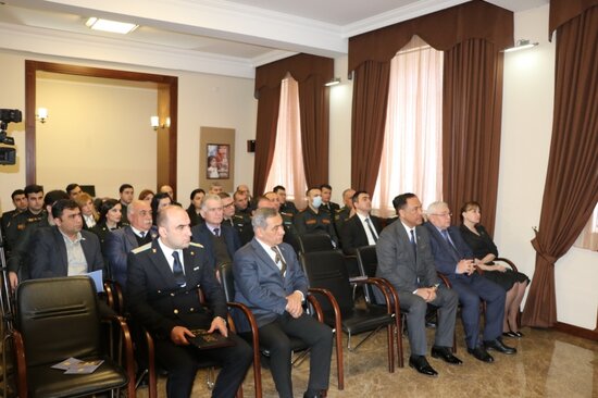 Xocalı soyqırımının 31-ci ildönümü ilə əlaqədar Hərbi Prokurorluqda elmi-praktiki konfrans keçirilib