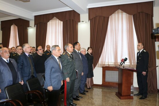 Xocalı soyqırımının 31-ci ildönümü ilə əlaqədar Hərbi Prokurorluqda elmi-praktiki konfrans keçirilib