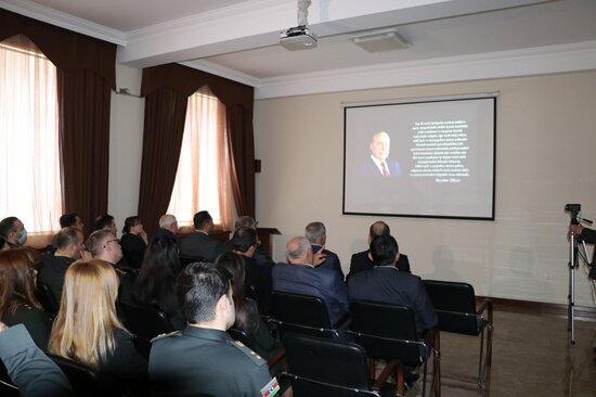 Xocalı soyqırımının 31-ci ildönümü ilə əlaqədar Hərbi Prokurorluqda elmi-praktiki konfrans keçirilib