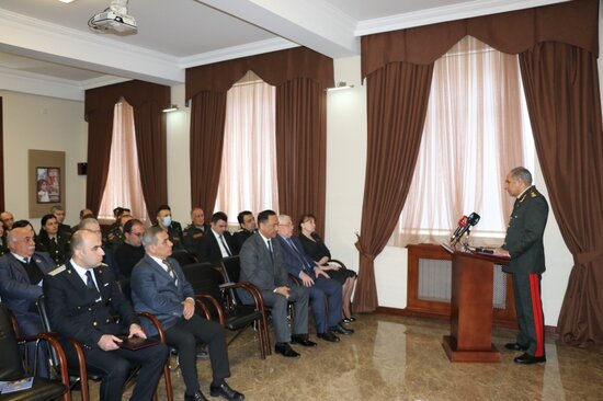 Xocalı soyqırımının 31-ci ildönümü ilə əlaqədar Hərbi Prokurorluqda elmi-praktiki konfrans keçirilib