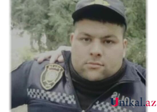 Azərbaycanda 25 yaşlı polis VƏFAT ETDİ