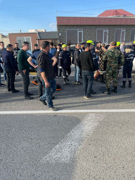 Abşeronda AĞIR QƏZA: Ölən və xəsarət alanlar var - FOTO
