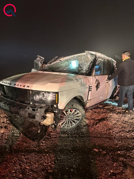 Rafael Dağlı ağır qəzaya düşdü - FOTO/VİDEO