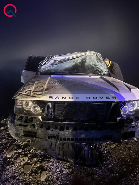 Rafael Dağlı ağır qəzaya düşdü - FOTO/VİDEO