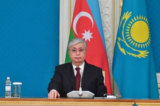 Tokayev: "Qazaxıstan və Azərbaycan ticarət-iqtisadi sahədə qarşılıqlı faydalı əsasda əməkdaşlıq edir"