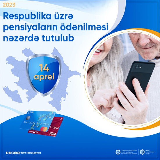 Respublikanın bölgələri üzrə pensiyalar bu tarixdə ödəniləcək - FOTO