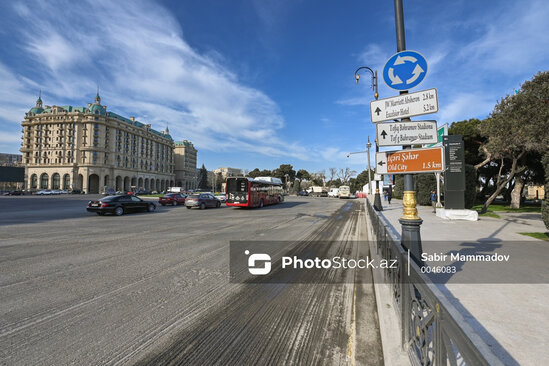 DİQQƏT: Bakının mərkəz hissəsində hərəkət məhdudlaşdırılır