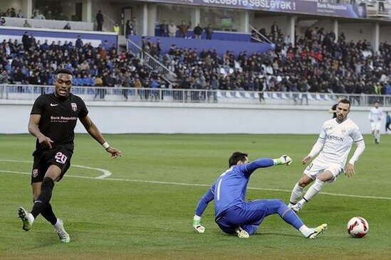 "Qarabağ" mövsümdə ilk dəfə uduzdu, 538 günlük seriyası qırıldı - VİDEO