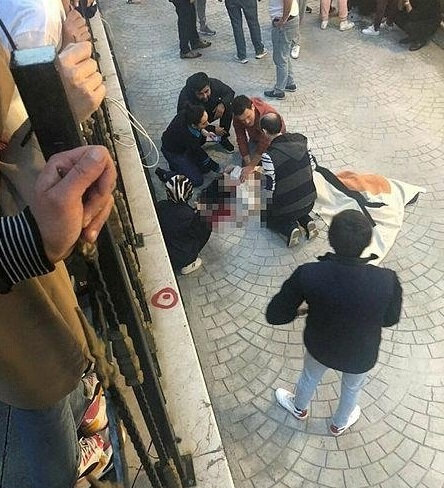 Ailəsi ilə dalaşan qız özünü binadan atdı- FOTO