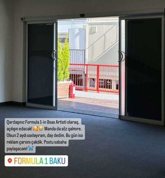 Hiss "Formula-1"in əsas sənətçisi oldu - FOTO