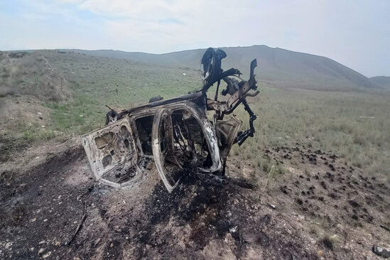 Tərtərdə mina partladığı və 3 nəfərin həyatını itirdiyi yerdən görüntülər - FOTO