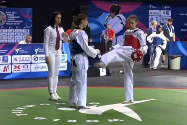 Azərbaycan taekvondoçusu Avropa çempionatında gümüş medal qazandı