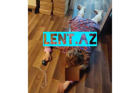 Əri tərəfindən qətlə yetirilən tanınmış cərrahın hadisə yerindən görüntüləri - FOTO