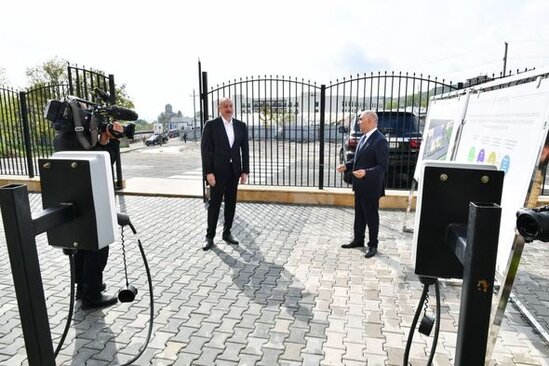 İlham Əliyev Şuşa Elektrik Şəbəkələrinin İnnovativ Texnologiyalar Mərkəzinin açılışını edib - YENİLƏNİB + FOTO