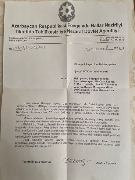 "Şərur" MTK mənzillərin sahəsi ilə bağlı sakinləri aldadıb - ŞİKAYƏT + FOTO