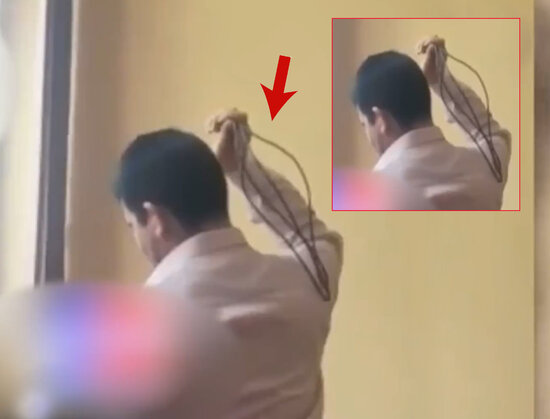 Azərbaycanda ŞOK - Müəllim şagirdlərini QAMÇILADI - VİDEO - YENİLƏNİB