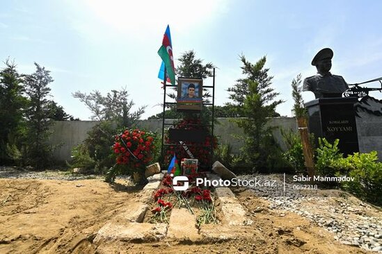 İldırım vurması nəticəsində şəhid olan əsgər dəfn edildi - FOTO