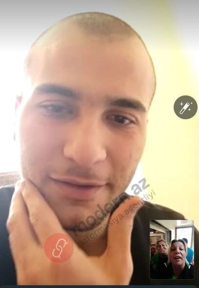 İrəvanda əsir saxlanılan Aqşin ailəsinə zəng vurdu: "Narahat olma, ana" - FOTO